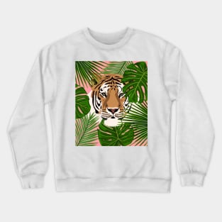 Tiger in the Jungle Crewneck Sweatshirt